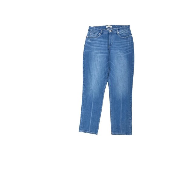 Loft The Girlfriend Distressed Women's size 8 Medium Blue Denim Jeans - Picture 1 of 5